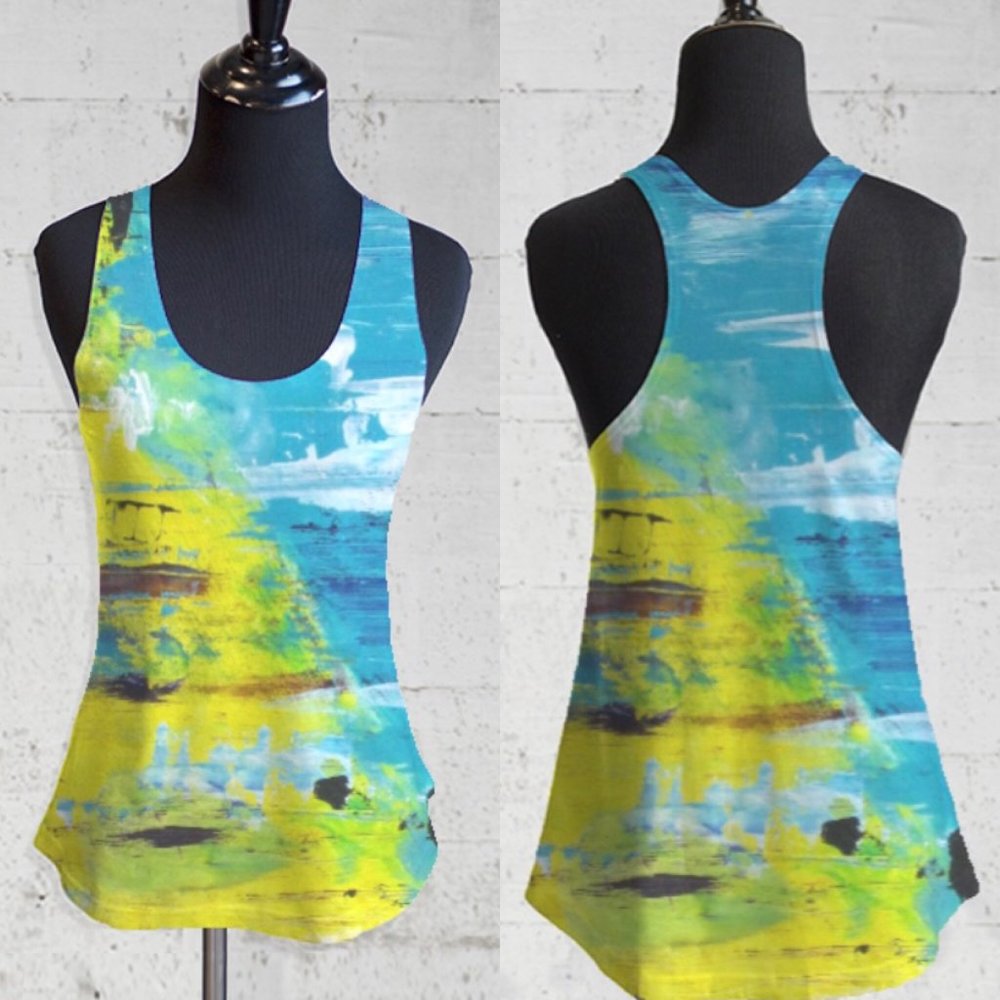 Racerback Tank Top – Rare VIDA × Noora Elkoussy Collaboration